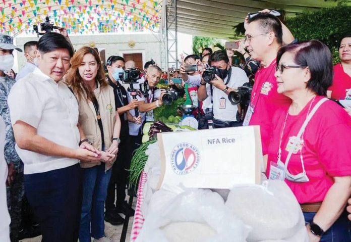 20-pesos-rice President Ferdinand R. Marcos Jr.’s P20-per kilo rice under the “Benteng Bigas Meron Na” (BBM) program is available only at select KADIWA centers until December 2025.