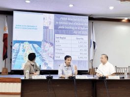 Transportation Secretary Vince Dizon announces that the government has already wiped out the “decade-long” backlog on motorcycle license plates in the country. MARY JOY SALCEDO, INQUIRER.NET