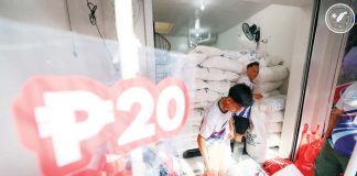Under the “Benteng Bigas Meron Na!” program, those given priority in buying the P20 per kilo rice ARE Pantawid Pamilyang Pilipino Program (4Ps) recipients, senior citizens, solo parents, persons with disabilities (PWDs), and minimum wage workers. PCO