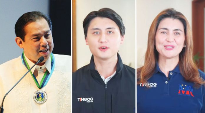 Romualdez trio (From left) House Speaker Martin Romualdez, Tingog Party-list’s Cong. Andrew Julian Romualdez, and returning Tingog Party-list’s Cong. Yedda Marie Romualdez