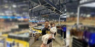 Aleia Aielle Aguilar, seen here with her father Alvin, has won the gold medal in the Pan Kids IBJJF Jiu-Jitsu Championship 2025, the world’s biggest jiu-jitsu tournament for kids, in the United States. CONTRIBUTED PHOTO