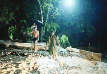 A mudslide occurred in Barangay Igbarawan, Patnongon, Antique on Wednesday night, July 23, 2025. The Provincial Disaster Risk Reduction and Management Office advised commuters passing the area to drive safely. PHOTO COURTESY OF JEAN MARIZ GRULLO