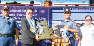 The Capiz Police Provincial Office gains additional equipment from the Police Regional Office 6 during a turnover ceremony at Camp Martin Teofilo B. Delgado in Iloilo City, on July 14, 2025. CPPO PHOTO