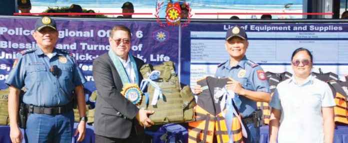 capiz_police_resized The Capiz Police Provincial Office gains additional equipment from the Police Regional Office 6 during a turnover ceremony at Camp Martin Teofilo B. Delgado in Iloilo City, on July 14, 2025. CPPO PHOTO
