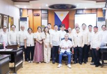 The 12th Sangguniang Panlalawigan of Capiz holds its first regular session at the provincial capitol, signaling the start of their 2025–2028 legislative duties under the leadership of Vice Gov. James "Mitang" Magbanua, along with Gov. Fredenil H. Castro. CAPIZ PROV’L GOV’T COMMUNICATIONS GROUP PHOTO