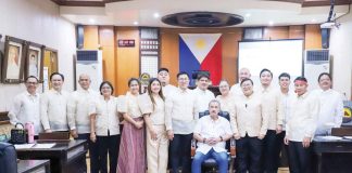 The 12th Sangguniang Panlalawigan of Capiz holds its first regular session at the provincial capitol, signaling the start of their 2025–2028 legislative duties under the leadership of Vice Gov. James "Mitang" Magbanua, along with Gov. Fredenil H. Castro. CAPIZ PROV’L GOV’T COMMUNICATIONS GROUP PHOTO