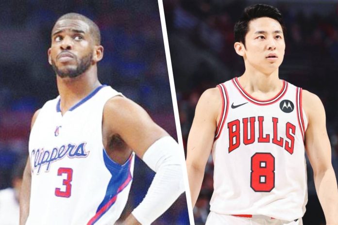 chris-paul Chris Paul and Yuki Kawamura. PHOTOS COURTESY OF LOS ANGELES CLIPPERS AND CHICAGO BULLS