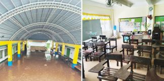Classrooms at Bitadton National High School in Culasi, Antique were submerged in floodwaters on Thursday, July 17, 2025, following heavy rains brought by Tropical Depression “Crising”. A total of 539 schools in the province’s 18 towns suspended face-to-face classes yesterday. WILLIAM MICHAEL MARIKIT SANTIA JR. PHOTOS