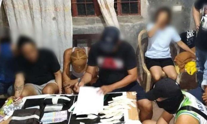 dumarao_shabu_resized Capiz police arrested four high-value suspects and seized P2 million worth of suspected shabu in a buy-bust operation in Barangay Dacuton, Dumarao town, on July 8, 2025. CPPO PHOTO