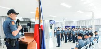 Police Colonel Kim Legada (left), director of the Iloilo City Police Office (ICPO), says his office maintains an open-door policy for officers seeking psychological help and is actively encouraging them to speak up without fear of stigma. ICPO PHOTO