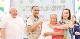 The Guimaras Provincial Government launches the “Benteng Bigas Meron Na” rice program on July 8, 2025 that offers subsidized rice at P20/kilo to qualified beneficiaries, including senior citizens, persons with disabilities, solo parents, and indigent households. DA-WESTERN VISAYAS PHOTO
