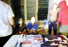 Around 150 grams of suspected shabu valued at approximately P1,020,000 were seized from three individuals in an anti-illegal drug operation in Barangay McArthur, La Paz, Iloilo City on Sunday night, July 13, 2025. K5 NEWS FM ILOILO 88.7/FACEBOOK PHOTO