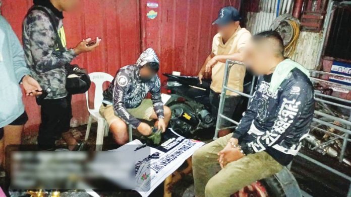 The buy-bust operation in Barangay Mansaya, Lapuz, Iloilo City on July 17, 2025 resulted in the seizure of approximately P408,000 worth of suspected shabu and the arrest of alias “Nene” (right). ICPO PHOTO
