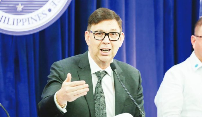 license fees copy Finance Secretary Ralph Recto says the government is looking to increase revenues from the online gambling industry, as integrated resorts also involved in online games are now charged 25% of their gross gaming revenues. DOF PHOTO