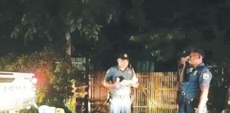 Police personnel from the Iloilo Police Provincial Office conduct a nighttime simulation exercise in one of the municipalities, testing their five-minute response capability as part of the Philippine National Police’s push for faster emergency action across the province. IPPO PHOTO