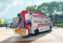 Iloilo City's newest Urban Search and Rescue (USAR) truck, custom-built for complex emergency operations, boasts a three-ton crane from Japan, an Italian-made insulated work basket, and a US-made lighting system capable of producing 40,000 lumens — ideal for night rescues. Also equipped with a 13,500-pound front winch and extended bumper, the P8.68-million vehicle is designed for rapid response in urban collapses, flood rescues, and road accidents. MA. THERESA LADIAO/PN