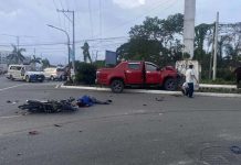 A fatal collision between a motorcycle and a pick-up truck occurred at the intersection of Barangay Mali-ao, Pavia, Iloilo on July 11, 2025. The crash highlights the growing concern over road safety in Iloilo province amid a rising number of vehicular accidents. AJ PALCULLO/PN