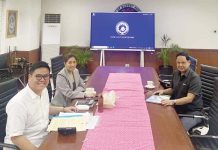 Iloilo’s Gov. Arthur Defensor Jr. meets with Department of Budget and Management (DBM) secretary Amenah Pangandaman to formally present key funding proposals for major development projects in the province. Joining the meeting is Undersecretary Wilford Will Wong. PHOTO FROM BALITA HALIN SA KAPITOLYO