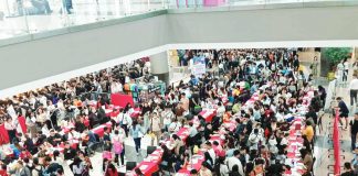 Thousands of hopeful applicants fill Robinsons Place Jaro in Iloilo City during the Iloilo Provincial Government’s Mega Job Fair 2025 on July 18, where nearly 12,000 local and overseas job vacancies were offered. PHOTO BY DR. CYNTHIA DARIO, PESO-ILOILO PROVINCE