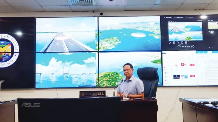 Gov. Arthur Defensor Jr. of Iloilo attends the virtual Regional Peace and Order Council (RPOC) reorganization meeting on July 23, 2025, where he was unanimously nominated as the new chairperson following the realignment of Negros Occidental to the Negros Island Region. The meeting also tackled regional security strategies and inter-LGU cooperation. PHOTO FROM BALITA HALIN SA KAPITOLYO