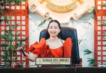 Vice Gov. Nathalie Ann “Lee Ann” Debuque flashes a confident smile as she presides over the inaugural session of the Sangguniang Panlalawigan of Iloilo, marking her first official act as the province’s second-highest official. NELJOY GALIGAO/PN