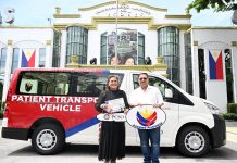 PCSO Donates Patient Transport Vehicle to Las Piñas