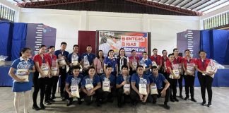 A total of 105 minimum wage earners from four selected commercial establishments in Antique were the first beneficiaries of the “Benteng Bigas Meron Na” (BBM Na) program. DA-AMAD PHOTO