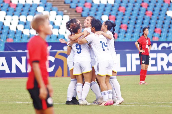 sports-Filipinas The Philippine women’s national football team clinched a spot in the 2026 AFC Women’s Asian Cup after a 1-0 victory over Hong Kong. PFF PHOTO