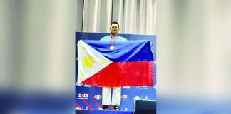 Ian Bayasca delivered a sterling performance to capture a silver medal in the Men’s Individual Kumite - 30+ Black Belt -84kg category of the recent 2025 World Police and Fire Games held in Birmingham, Alabama, USA. FACEBOOK PHOTO