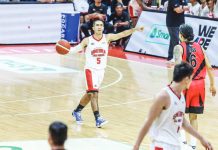 LA Tenorio has been dubbed as the PBA’s “Iron Man” for playing 744 consecutive games since he started his pro career. It only stopped on March 1, 2023 after he suffered a groin injury. PBA PHOTO