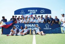 Makati FC celebrates its Girls 13 (2012) championship conquest in the Gothia World Youth Cup in Gothenburg, Sweden. MAKATI FC PHOTO