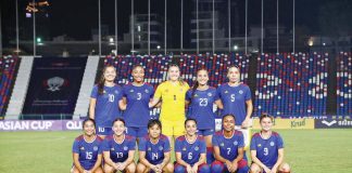 The Philippine women’s football team scored a 6-0 rout over Cambodia. PFF