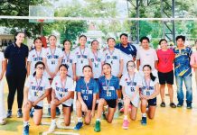 Members of Bacolod Tay Tung High School Thunderbolts team. PHOTO COURTESY OF BIBOY CALAMBA