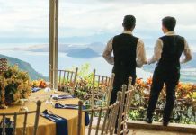 Waiters are seen at a local events place in Tagaytay City. Sen. Sherwin Gatchalian seeks to exempt service charges such as tips from income tax, among others. JONATHAN CELLONA/ABS-CBN NEWS FILE PHOTO