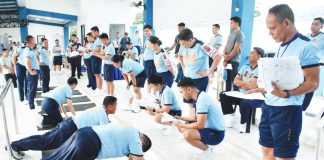 The Police Regional Office 6 (PRO-6) conducted physical fitness test for 26 police colonels on Thursday, August 7, 2025. PRO-6 PHOTO
