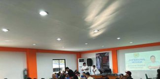 Several secondary students and their teachers participated in a drug symposium organized by Barangay Tangub officials, in cooperation with the Bacolod City Police Office (BCPO), on August 29. MAE SINGUAY/PN