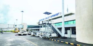 The Bacolod-Silay Airport is geographically situated in Silay City, Negros Occidental, but it is widely recognized as Bacolod airport since most passengers are either residents of Bacolod City or bound for the city.