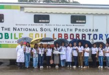 Mobile soil lab to guide WV farmers in smarter, cost-saving practices The P42-million Mobile Soil Laboratory is a customized 10-wheeler truck that has state-of-the-art equipment that can conduct 44 chemical, physical, and microbiological soil tests. DA-6 PHOTO