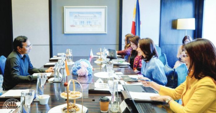 Department of Tourism Secretary Christina Garcia Frasco met with Indian film executives to promote the Philippines as a top filming destination on Aug. 6, 2025 during the state visit of President Ferdinand R. Marcos Jr. to India. The country has previously welcomed international productions, including "The Bourne Legacy," "Almost Paradise,” and “Survivor Series”. DOT PHOTO