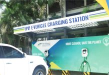 DOE sets public consultations for EV charging stations this year The Department of Energy says there are so far nearly 1,100 charging stations across the country. Photo shows an electric vehicle charging station in Sto. Tomas, Batangas. PHOTO COURTESY OF PARKNCHARGE/FACEBOOK