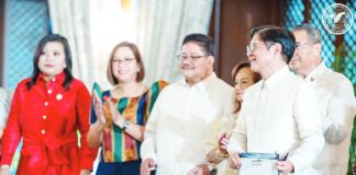 President Ferdinand R. Marcos Jr. said his government is committed to respecting the autonomy and authority of the Supreme Court as he highlighted strengthening the country’s democratic processes. He is shown here holding the Judiciary Fiscal Autonomy Act he signed at the Malacañang Palace. PCO