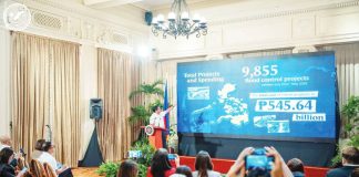 President Ferdinand Marcos Jr. disclosed on Monday that an initial review found that P100-billion worth of 20 percent of all flood control projects in the past three years were undertaken by 15 contractors. PCO