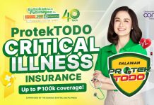 Palawan Group of Companies Introduces ProtekTODO Critical Illness: An Affordable Insurance that Covers Top 3 Deadly Illnesses in PH