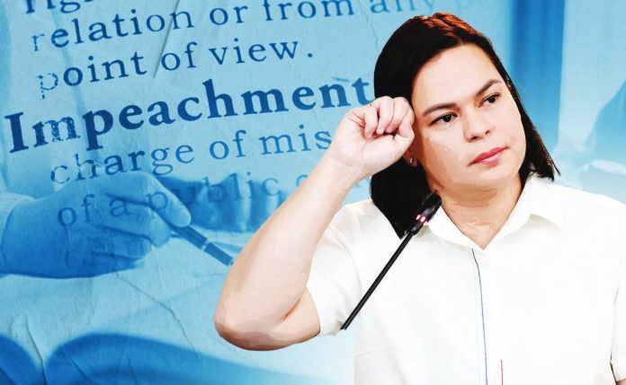 VP_Sara_resized Vice President Sara Duterte-Carpio says she respects the Senate’s decision to shelve the impeachment case, emphasizing that her legal team had prepared for all possible scenarios. COMPOSITE IMAGE FROM INQUIRER FILES