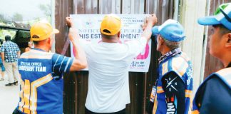 City Legal Office personnel enforce closure orders on several business establishments in Bacolod City last August 29, 2025, for violations of City Ordinance No. 565. BACOLOD CITY GOV’T COMMUNICATION OFFICE
