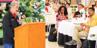 Gov. Fredenil H. Castro (left) welcomes leaders and representatives from the World Health Organization and the Department of Health during the launching of the Healthy Hearts Program in Capiz, on August 6, 2025. CAPIZ PROVINCIAL GOVERNMENT COMMUNICATIONS GROUP PHOTO