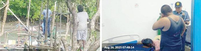 drowning (1) The lifeless body of a 67-year-old fisherman was discovered floating in the river in Barangay 6-A, Victorias City, Negros Occidental on Tuesday morning, Aug. 26, 2025. PRO-NIR PIO PHOTO