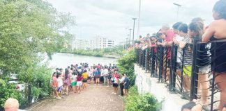 The body of alias “AJ”, 15, who drowned in the Iloilo River in La Paz, Iloilo City was recovered after nearly two hours of searching. He was rushed to the hospital but was declared dead on arrival by the attending physician. DYRI RMN ILOILO PHOTO