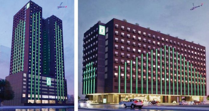 hotel-101 (1) Perspective of Hotel101-Phnom Penh (left photo) and Hotel101-Sihanoukville, Bay of Lights (right) in Cambodia