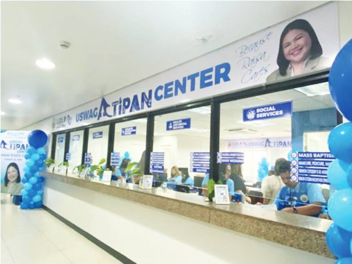 mai Atipan Center copy This is the newly launched Uswag Atipan Center in Iloilo City, a one-stop hub of the city government offering comprehensive services from health and livelihood to social and burial assistance. MA. THERESA LADIAO/PN